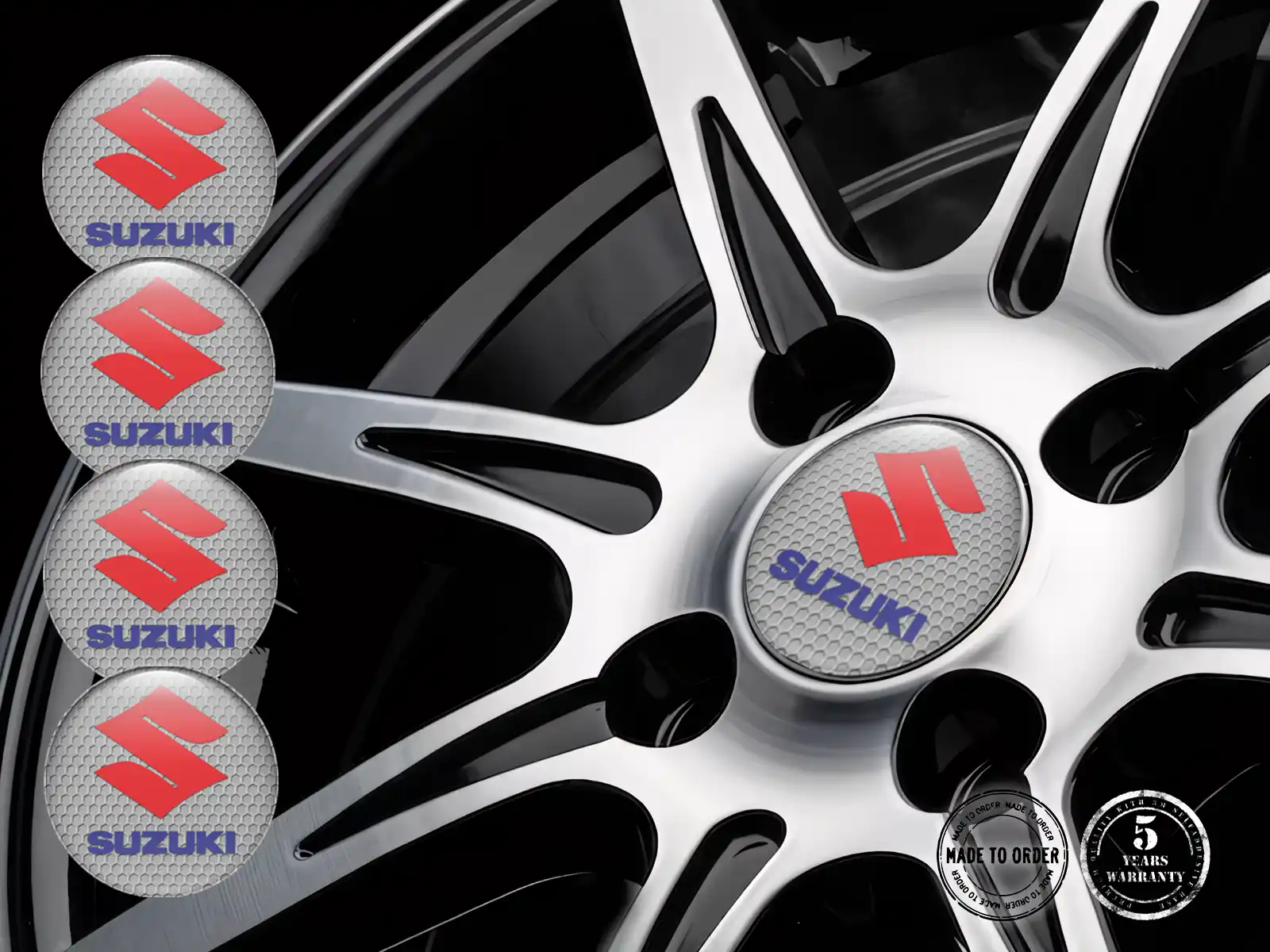 Suzuki Felgensticker Individuell Galactic Racing Prism